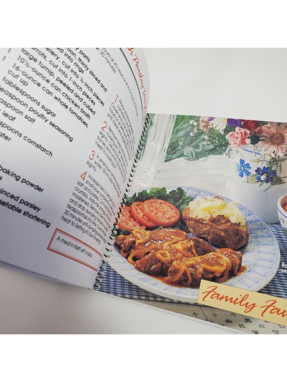 West Bend Slow Cooking For Fast Meals Spiral Bound Cookbook Recipe Book - Picture 11 of 13
